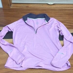 Nike Dri-FIT Running Quarter Zip Long Sleeve Lilac M